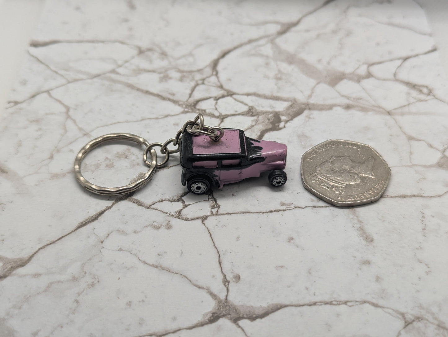 Car keychain - Ford '32 Chopped Custom