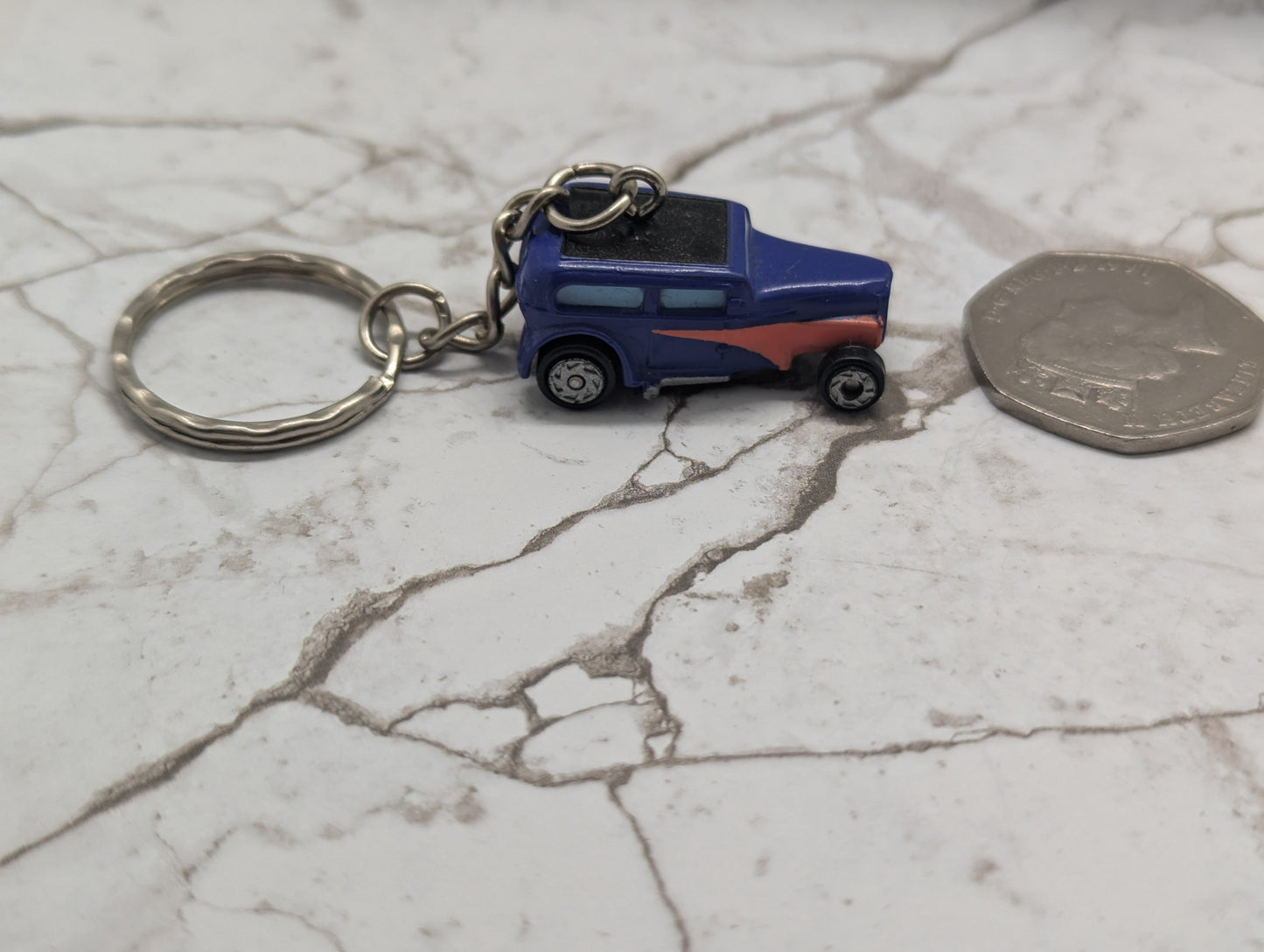 Car keychain - Ford '32 Chopped Custom